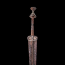 Late Roman Iron Sword with Silver-Inlaid Hilt | Circa AD 300–500