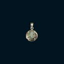Pontius Pilate Bronze Prutah Coin Pendant | Judea | 26–36 AD | 925 Silver Bezel
