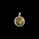 Pontius Pilate Bronze Prutah Coin Pendant | Judea | 26–36 AD | 925 Silver Bezel