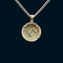 Roman Emperor Philosopher Diocletian Genuine Ancient Coin | 925 Silver coin bezel