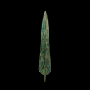 Large Canaanite Bronze Decorated Spearhead | Late Bronze Age, c. 1500–1200 BC