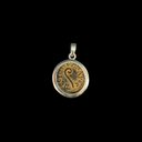 Pontius Pilate Bronze Prutah Coin Pendant | Judea | 26–36 AD | 925 Silver Bezel