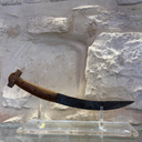 Viking Iron Knife, 12th Century, Original Blade with Restored Handle