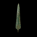Large Canaanite Bronze Decorated Spearhead | Late Bronze Age, c. 1500–1200 BC