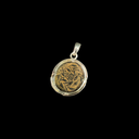 Pontius Pilate Bronze Prutah Coin Pendant | Judea | 26–36 AD | 925 Silver Bezel