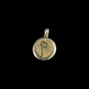 Pontius Pilate Bronze Prutah Coin Pendant | Judea | 26–36 AD | 925 Silver Bezel