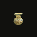 Ancient Roman Glass Cosmetic Balm Jar | Roman Period Artifact 1st–3rd Century AD - Found in Galilee
