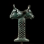 A Bronze Double Headed Bull Mace Head, Near East Anatolian, circa 2100 B.C.E.– 1550 B.C.E.