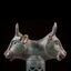 A Bronze Double Headed Bull Mace Head, Near East Anatolian, circa 2100 B.C.E.– 1550 B.C.E.