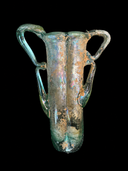 Stunning Roman Glass Kohl Flask Decorated with Beautiful Handles for Cosmetics | Roman Period Artifact 1st Century AD