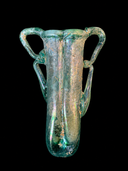 Stunning Roman Glass Kohl Flask Decorated with Beautiful Handles for Cosmetics | Roman Period Artifact 1st Century AD