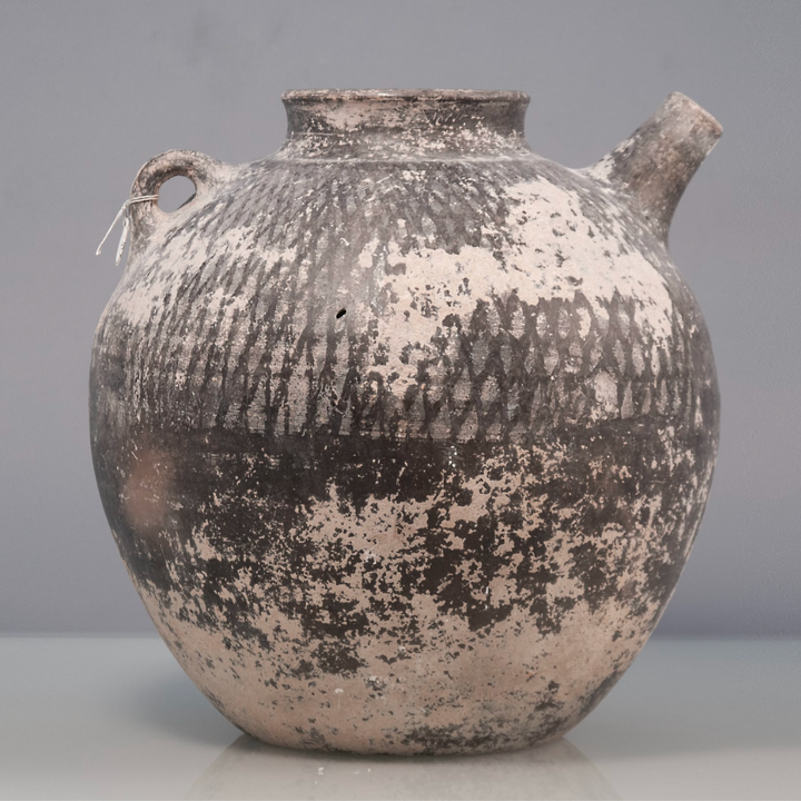 A Gray Painted Burnished Large Canaanite Jar