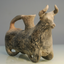 A Large Ceramic Zoomorphic Pouring Vessel , Near East, Amlash, circa 1000 B.C.E.