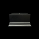 Black Wooden Display Stand for Javelin Heads