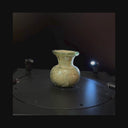Ancient Roman Glass Cosmetic Balm Jar | Roman Period Artifact 1st–3rd Century AD - Found in Galilee